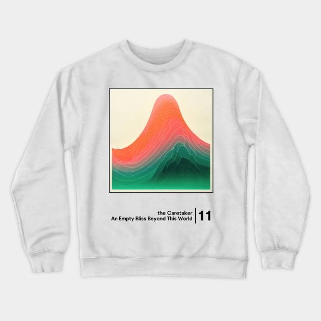 the Caretaker - Minimalist Graphic Design Artwork Crewneck Sweatshirt by saudade